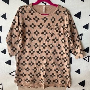 NWT 4-5Y Rylee + Cru Taupe Jax Shirt Dress!